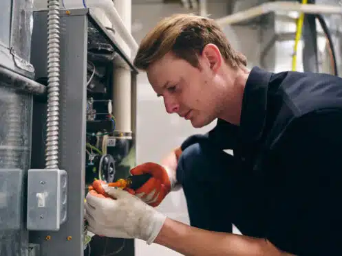 High-efficiency furnace installed by Garrett Mechanical